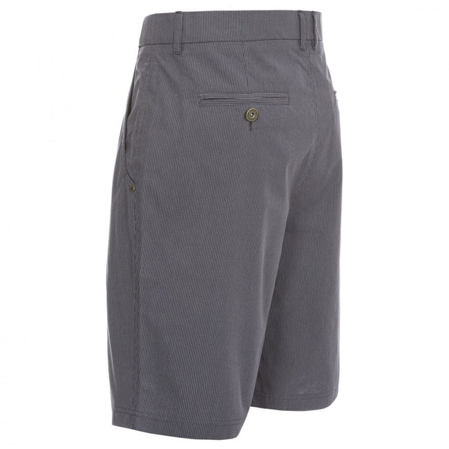 Flint Stripe - Back - Trespass Mens Atom Casual Shorts