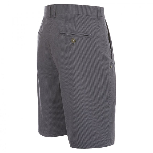 Flint Stripe - Side - Trespass Mens Atom Casual Shorts