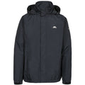 Black - Front - Trespass Mens Nabro II Waterproof Jacket
