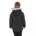 Black - Side - Trespass Childrens Boys Holsey Waterproof Parka Jacket