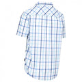 Blue Check - Back - Trespass Mens Arviat Short Sleeve Check Shirt