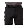 Black - Side - Trespass Mens Clifton All Season Waterproof Walking Trousers