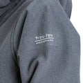 Carbon - Pack Shot - Trespass Womens-Ladies Ramona Waterproof Softshell Jacket