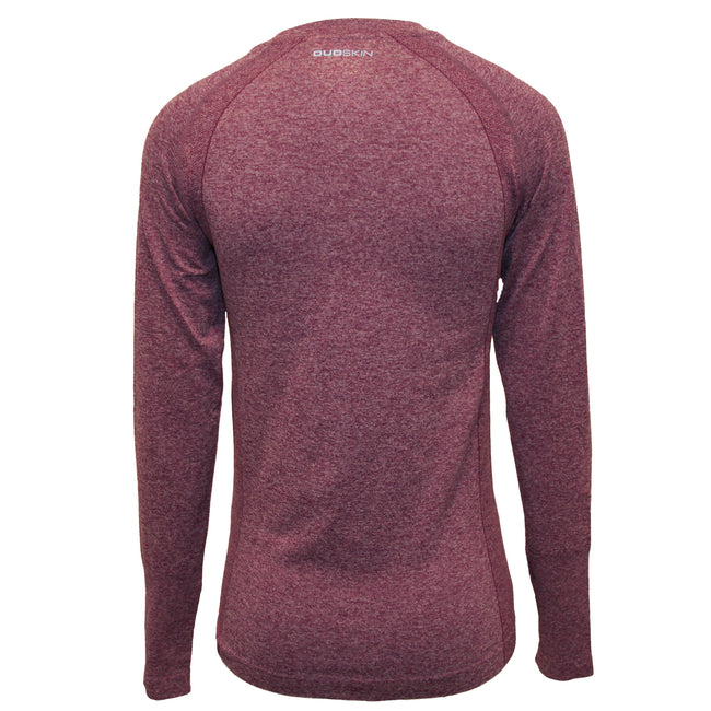Black Marl - Pack Shot - Trespass Womens-Ladies Welina Long Sleeve Active Top