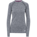 Black Marl - Front - Trespass Womens-Ladies Welina Long Sleeve Active Top