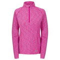 Pink Glow Marl - Front - Trespass Womens-Ladies Olina Long Sleeve Active Top