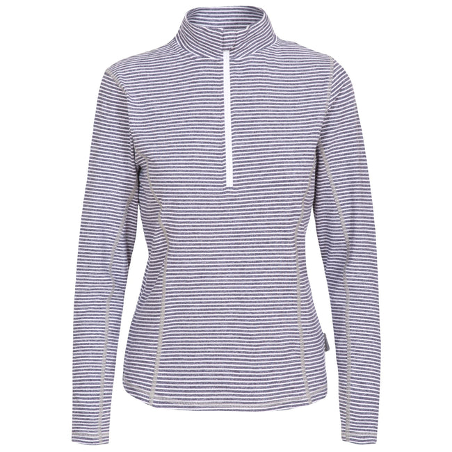 Navy Marl - Front - Trespass Womens-Ladies Overjoy Long Sleeve Active Top