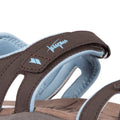Coffee - Side - Trespass Womens-Ladies Serac Walking Sandals
