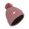 Dusty Rose - Front - Trespass Womens-Ladies Alisha Winter Pom Pom Hat