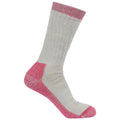 Grey Marl - Lifestyle - Trespass Womens-Ladies Springing DLX Trekking Socks