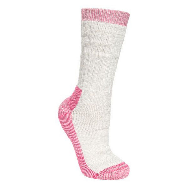 Grey Marl - Pack Shot - Trespass Womens-Ladies Springing DLX Trekking Socks