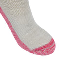 Grey Marl - Close up - Trespass Womens-Ladies Springing DLX Trekking Socks