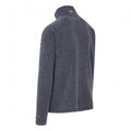 Navy Melange - Back - Trespass Mens Instigate Full Zip Fleece Jacket