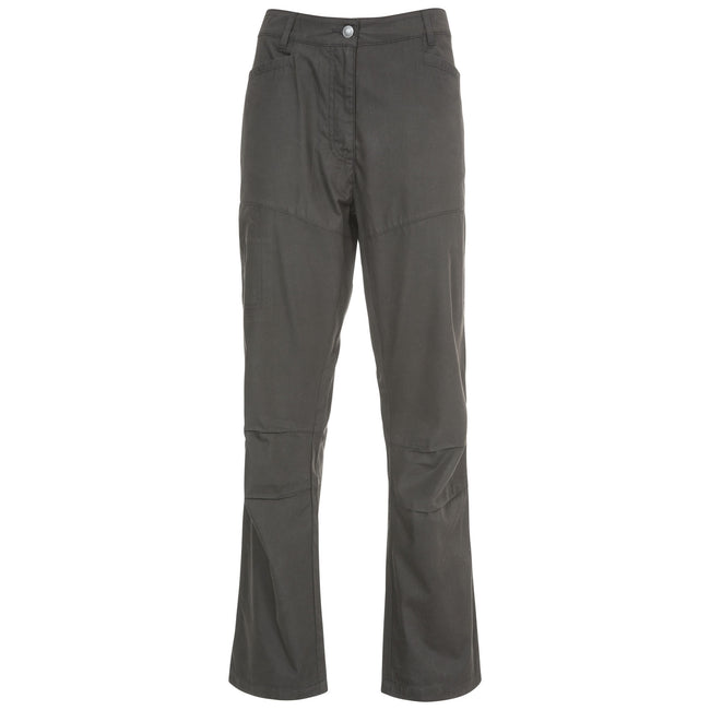 BLACK - Back - Trespass Womens-Ladies Terra Walking Trousers