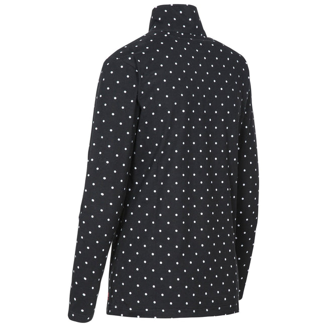 BLACK SPOT - Back - Trespass Womens-Ladies Betty II 1-2 Zip Long Sleeve Top