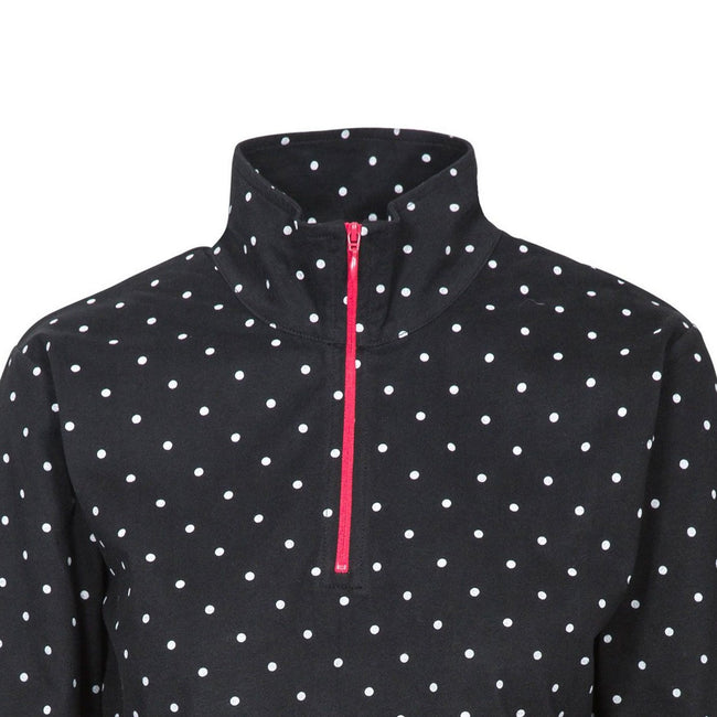 RAINBOW SPOT - Front - Trespass Womens-Ladies Betty II 1-2 Zip Long Sleeve Top