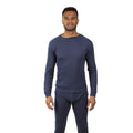 Navy - Side - Trespass Adults Unisex Unify Thermal Base Layer Top