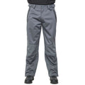 Carbon - Back - Trespass Mens Holloway Waterproof DLX Trousers