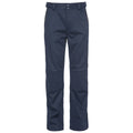 Navy - Front - Trespass Mens Holloway Waterproof DLX Trousers