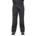 Black - Side - Trespass Mens Holloway Waterproof DLX Trousers