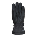 Black - Back - Trespass Mens Reunited II Ski Gloves
