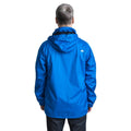Blue - Side - Trespass Mens Fraser II Waterproof Jacket