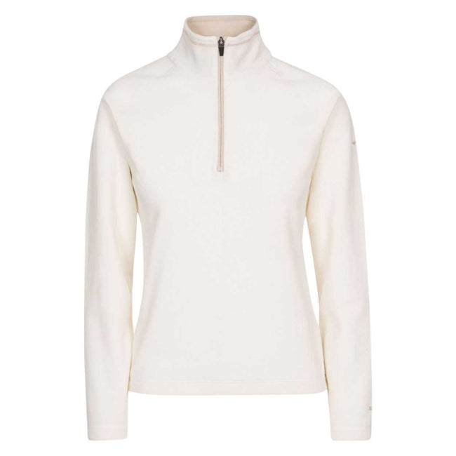 Ghost White - Front - Trespass Womens-Ladies Skylar Fleece Top