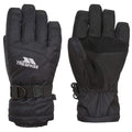 Black - Front - Trespass Childrens-Kids Simms Waterproof Gloves