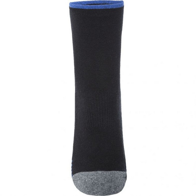 Black-Dark Grey Marl - Back - Trespass Mens Tracked Insect Repellent Socks (2 Pairs)