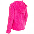 Pink Lady Marl - Back - Trespass Childrens Girls Moonflow Hooded Fleece