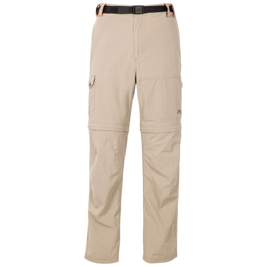 Bamboo - Front - Trespass Mens Rynne Moskitophobia Hiking Trousers
