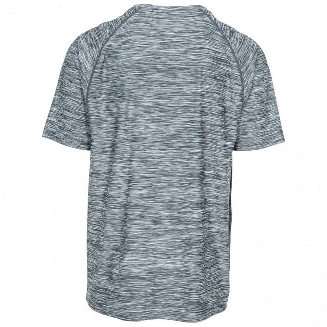Carbon Marl - Side - Trespass Mens Gaffney Active T-Shirt