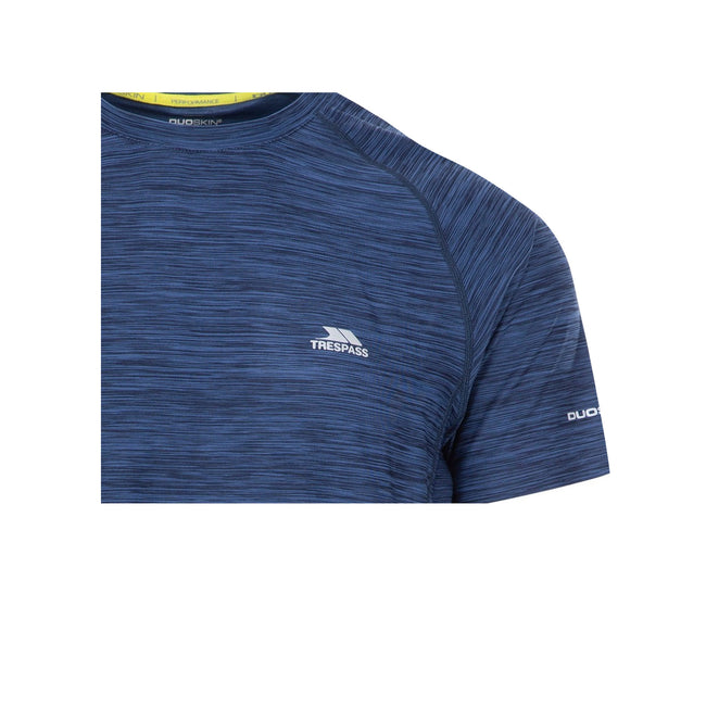 Ivy Marl - Front - Trespass Mens Gaffney Active T-Shirt