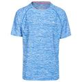 Bright Blue Marl - Front - Trespass Mens Gaffney Active T-Shirt