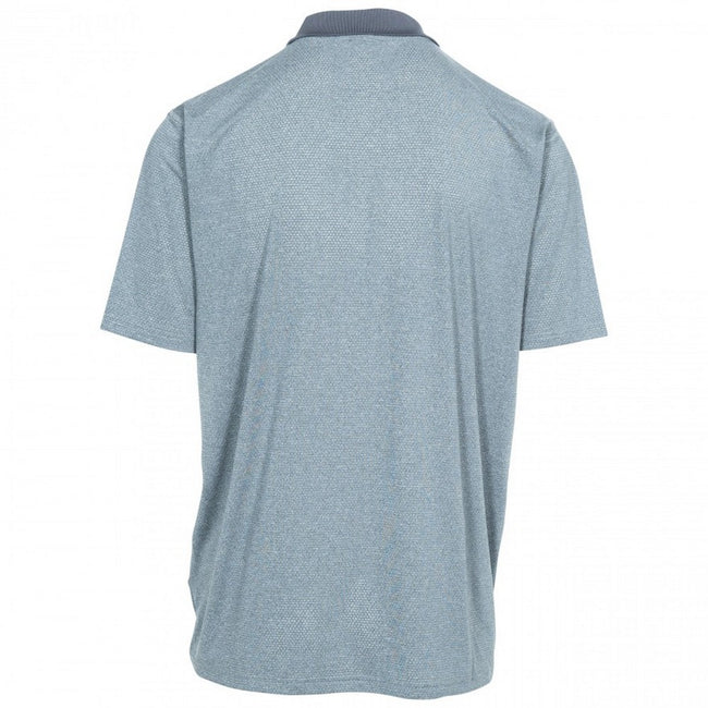 Carbon Marl - Back - Trespass Mens Maraba Active Polo Shirt
