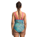 Lagoon Print - Side - Trespass Womens-Ladies Lotty Swimsuit
