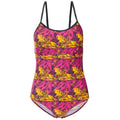 Pink Lady Print - Front - Trespass Womens-Ladies Lotty Swimsuit