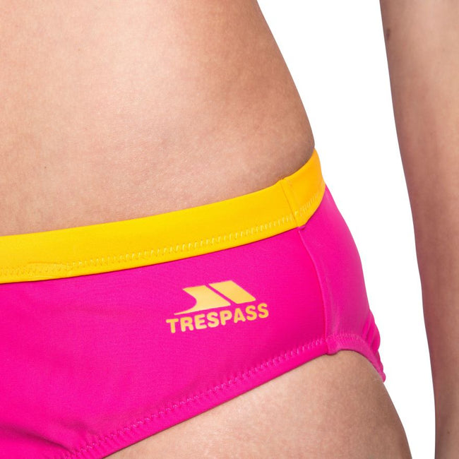 Pink Lady - Side - Trespass Womens-Ladies Nuala Bikini Bottoms