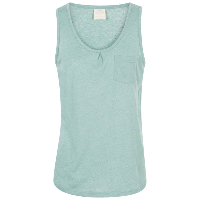 Teal Mist Marl - Front - Trespass Womens-Ladies Fidget Sleeveless Vest