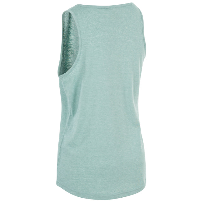 Teal Mist Marl - Side - Trespass Womens-Ladies Fidget Sleeveless Vest