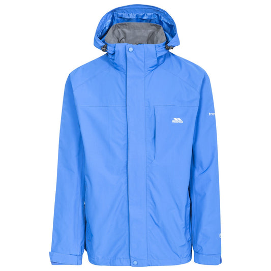 Blue - Front - Trespass Mens Edwards II Waterproof Jacket