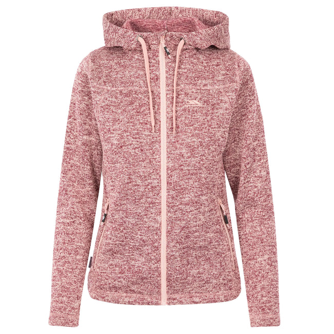 Rose Tone - Front - Trespass Womens-Ladies Odelia Fleece Jacket