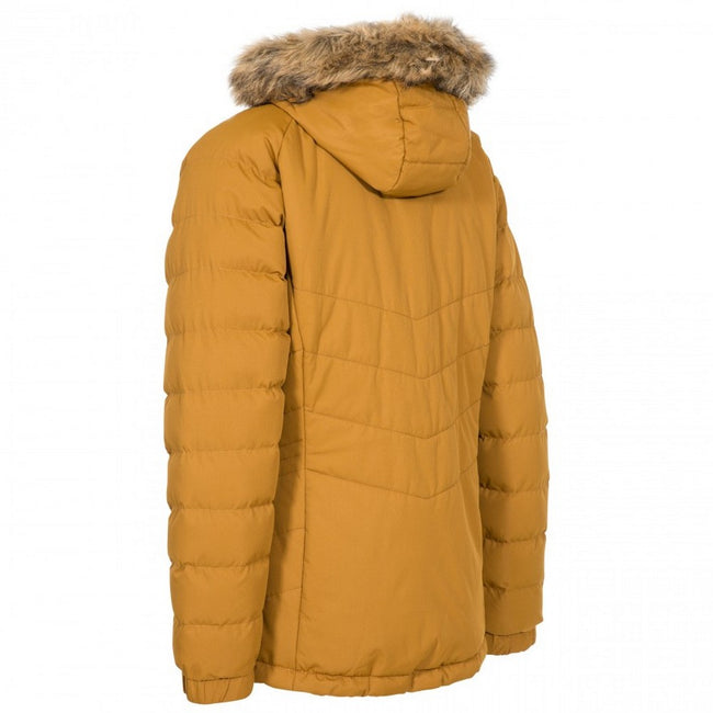 Golden Brown - Back - Trespass Womens-Ladies Nadina Waterproof Padded Jacket