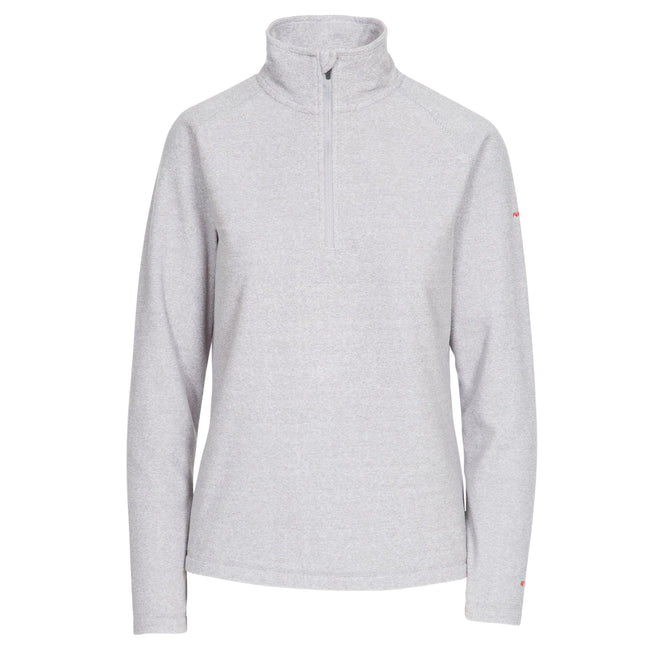 Platinum - Front - Trespass Womens-Ladies Meadows Fleece