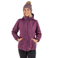 Potent Purple - Back - Trespass Womens-Ladies Liberate Jacket