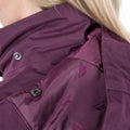 Potent Purple - Close up - Trespass Womens-Ladies Liberate Jacket