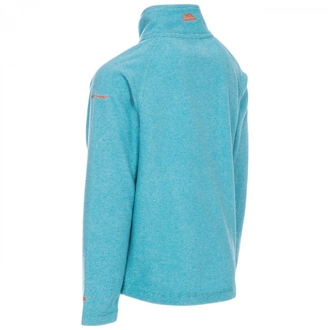 Marine - Back - Trespass Childrens Girls Meadows Fleece