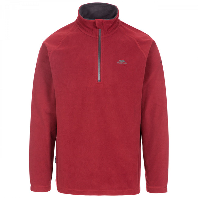 Merlot - Front - Trespass Mens Blackford Microfleece