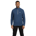 Midnight Navy - Side - Trespass Mens Blackford Microfleece