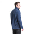 Navy - Side - Trespass Mens Blackford Microfleece